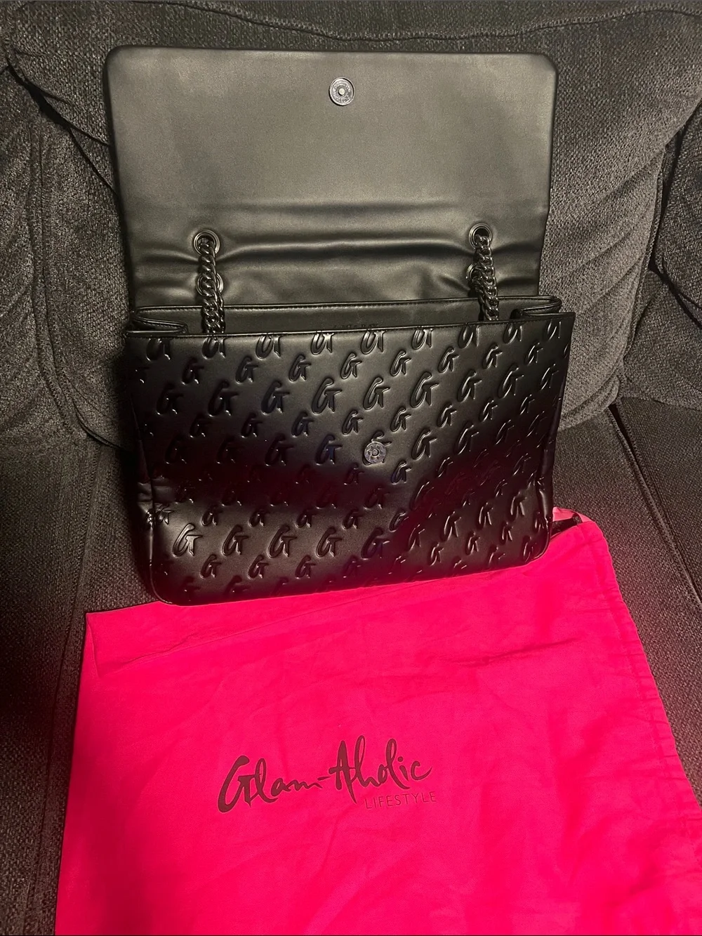 Glamaholic XL Monogram Flap Bag